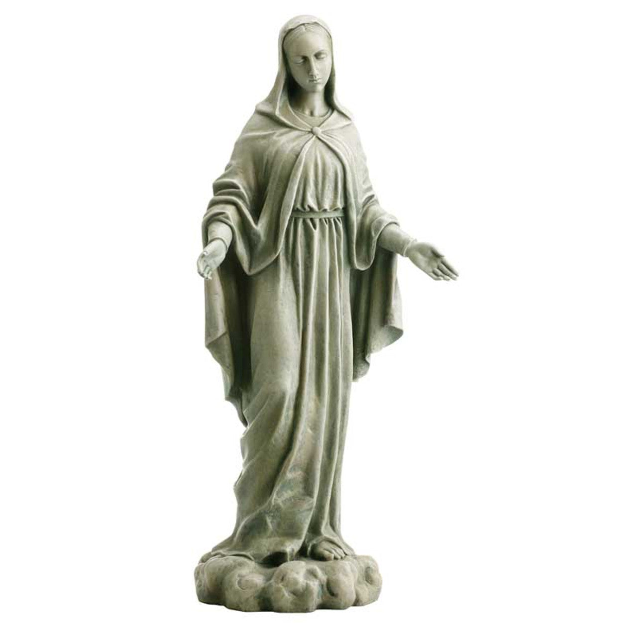 24" H Our Lady Of Grace Garden Statue