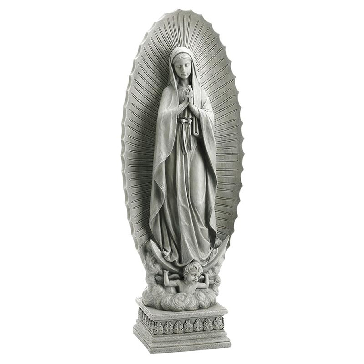 37.5" H Our Lady Of Guadalupe Garden Statue