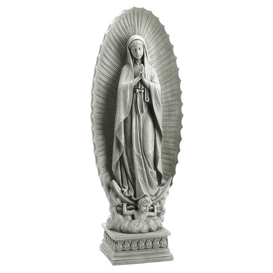 37.5" H Our Lady Of Guadalupe Garden Statue