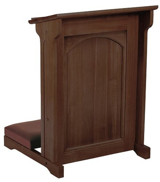 Abbey Kneeler - Walnut Stain