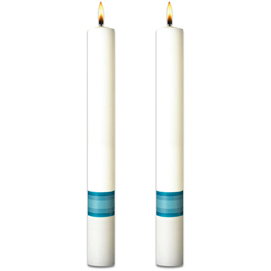 Divine Mercy Complementing Altar Candles