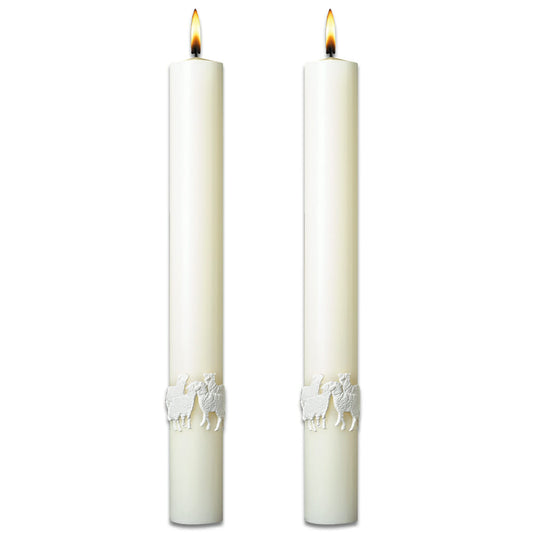 Good Shepherd Complementing Altar Candles