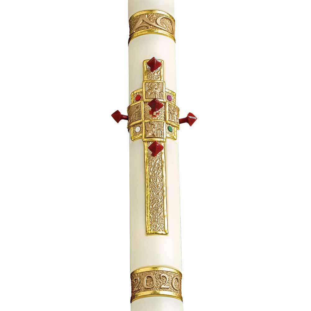 Evangelium Paschal Candle